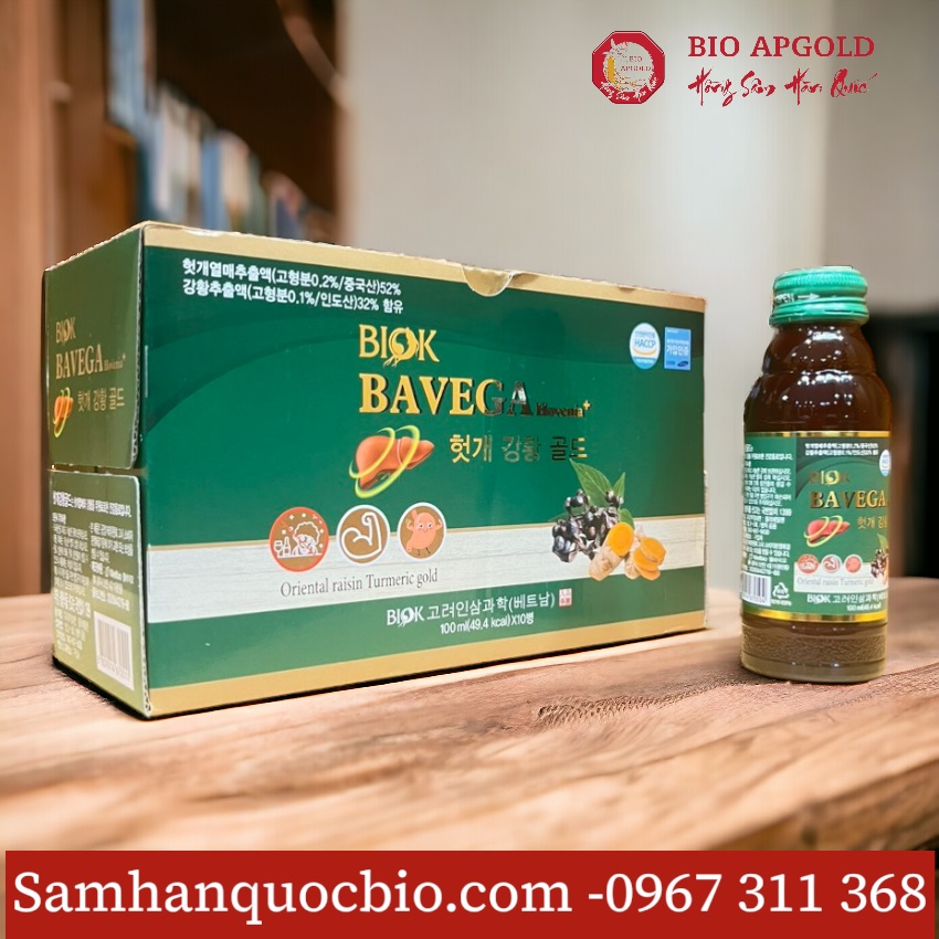 nước bavega hàn quốc