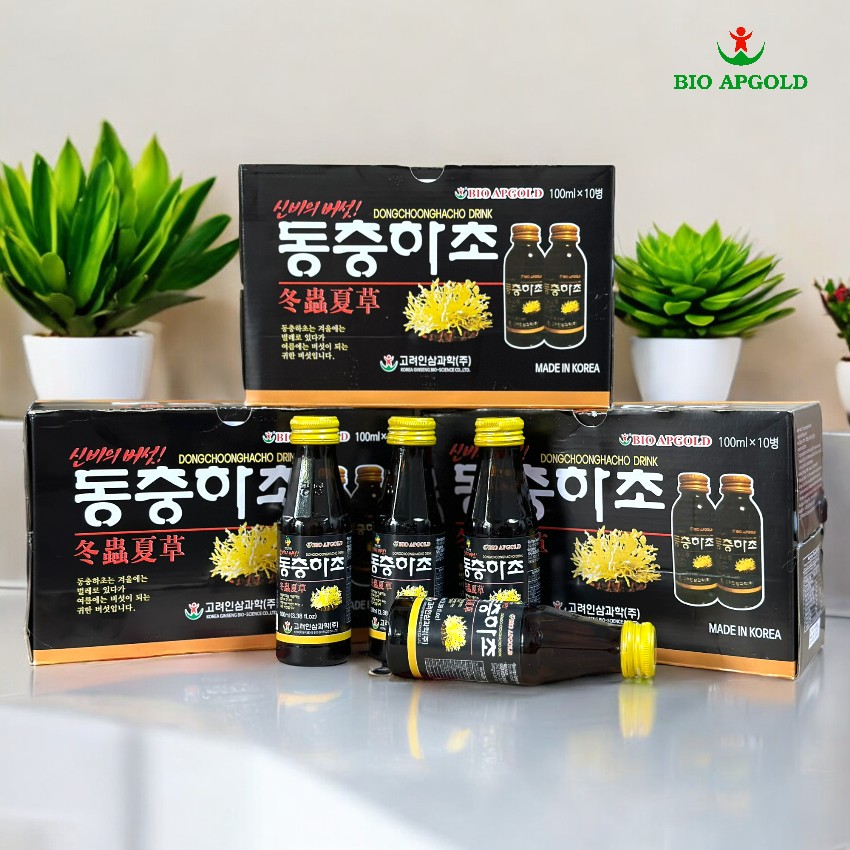 nước đông trùng chai hàn quốc - Bio apgold