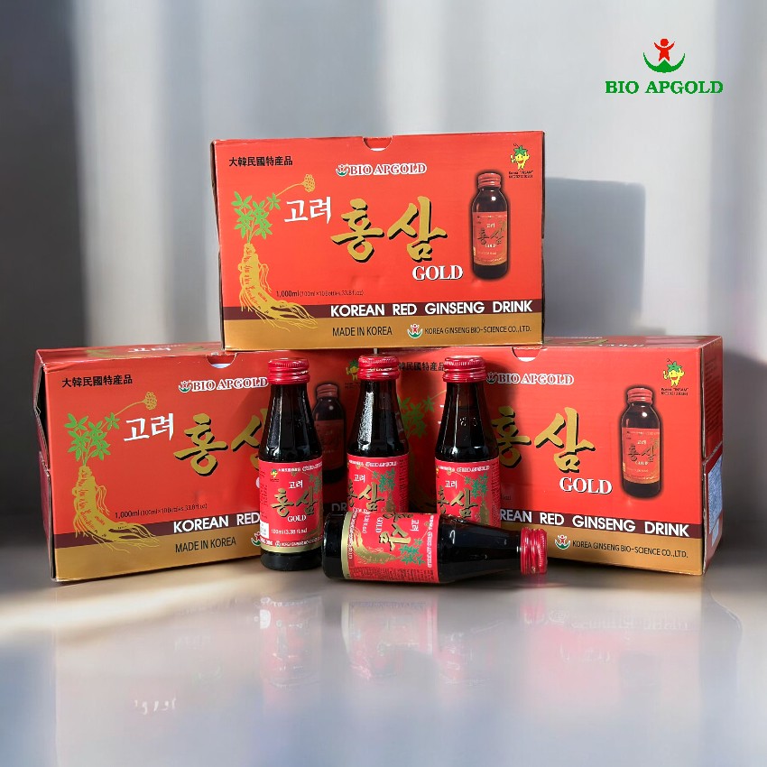 nước sâm chai hàn quốc hộp 10 chai * 100ml