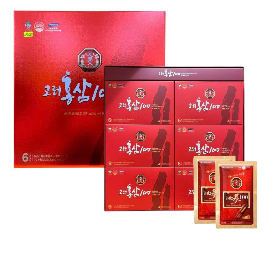 Nước uống hồng sâm hàn quốc