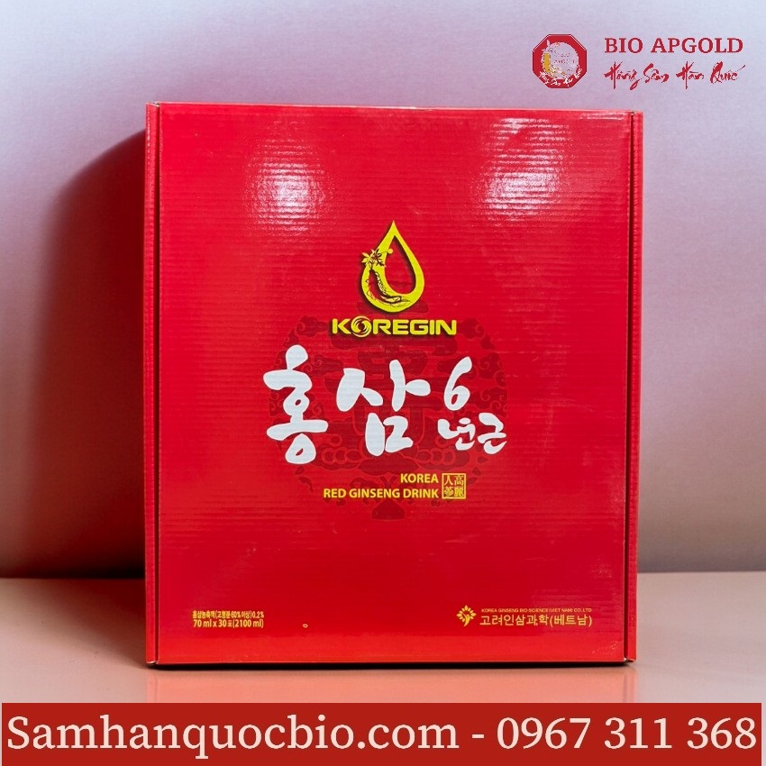 nước uống hồng sâm koregin