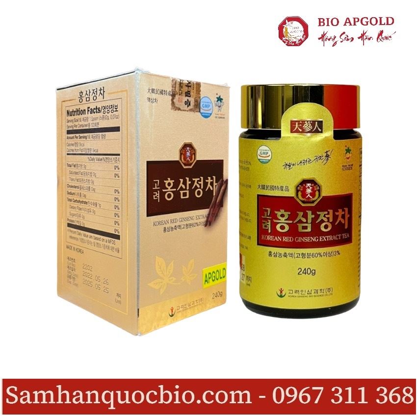 Cao Hồng Sâm 240g Bio Apgold Hàn Quốc