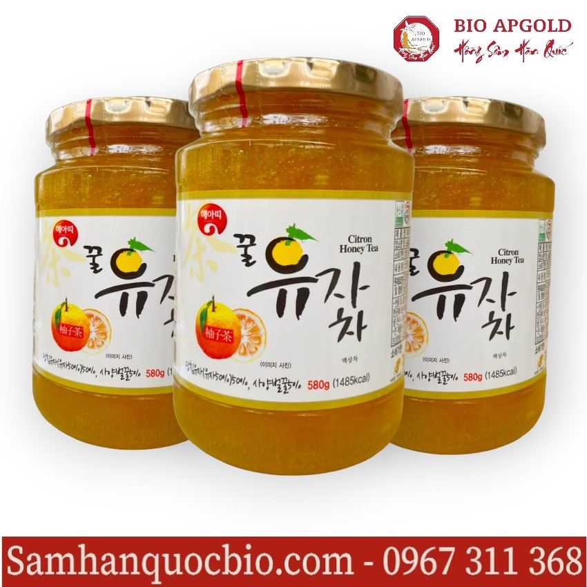 Mật Ong Chanh 580g - Gavo Farm Hàn Quốc